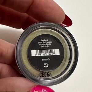 bareMinerals, MARCH loose eyeshadow, NWOB, .02 ounce